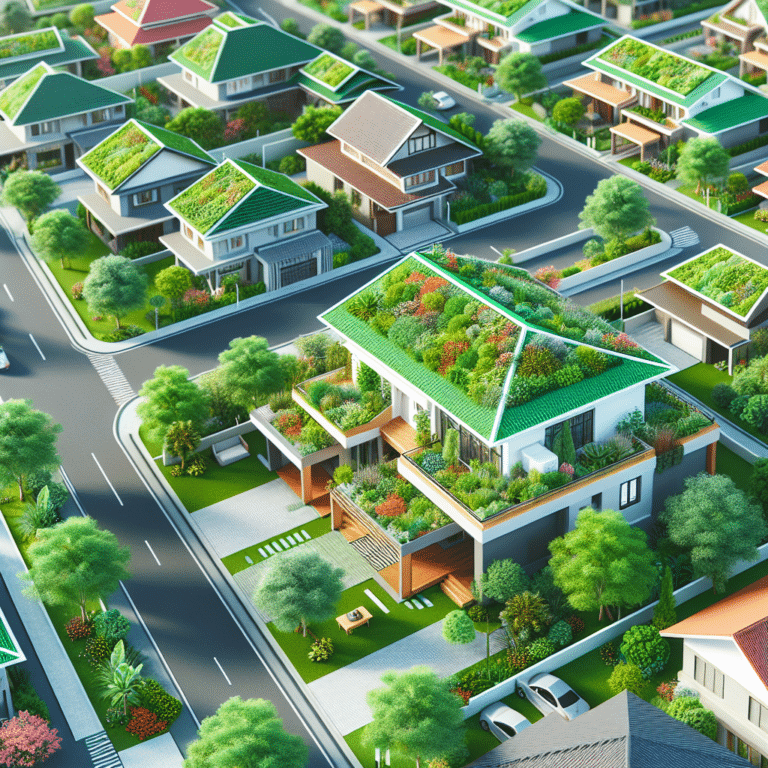 Exploring Green Roofing Solutions for Residential Buildings