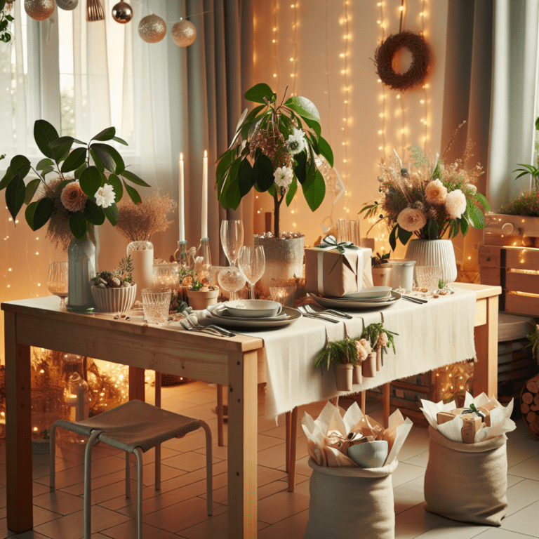 Guide to Zero-Waste Festivities at Home